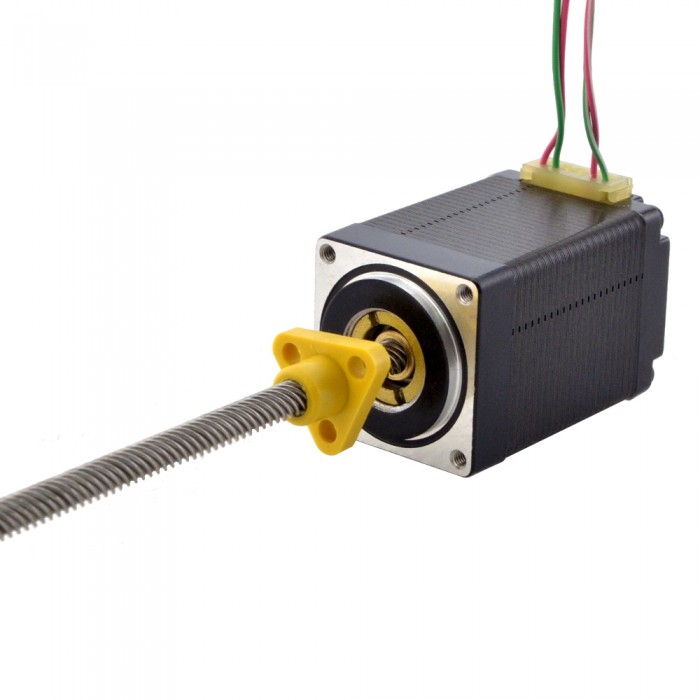 NEMA 11 External Acme Schrittmotor Linearaktuator 1.0A 1.8° 0.12Nm 46mm Stack-Schraubensteigung 10.16mm