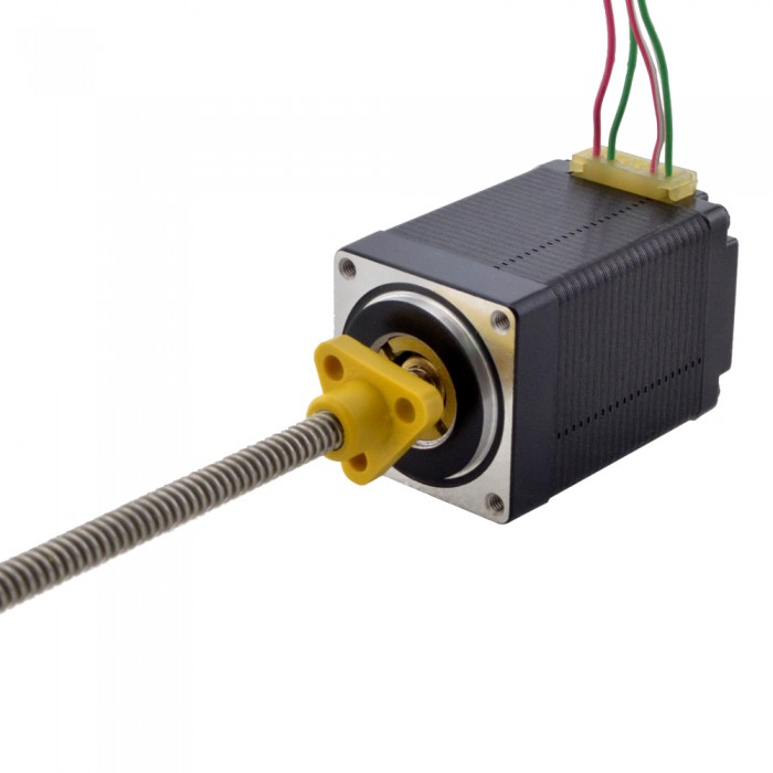 NEMA 11 External Acme Schrittmotor Linearaktuator 1.0A 1.8° 0.12Nm 46mm Stack-Schraubensteigung 2.54mm