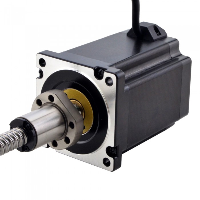 NEMA 34 Externer linearer Schrittmotor Kugelumlaufspindel 6.0A 1.8° 8Nm 6A Linearaktuatoren mit Schrittmotor