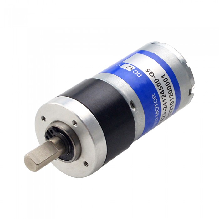 12V Kleiner DC Gebürstetergetriebemotor 0.13Kg.cm 947 U/min mit 4.75:1 Planetengetriebe