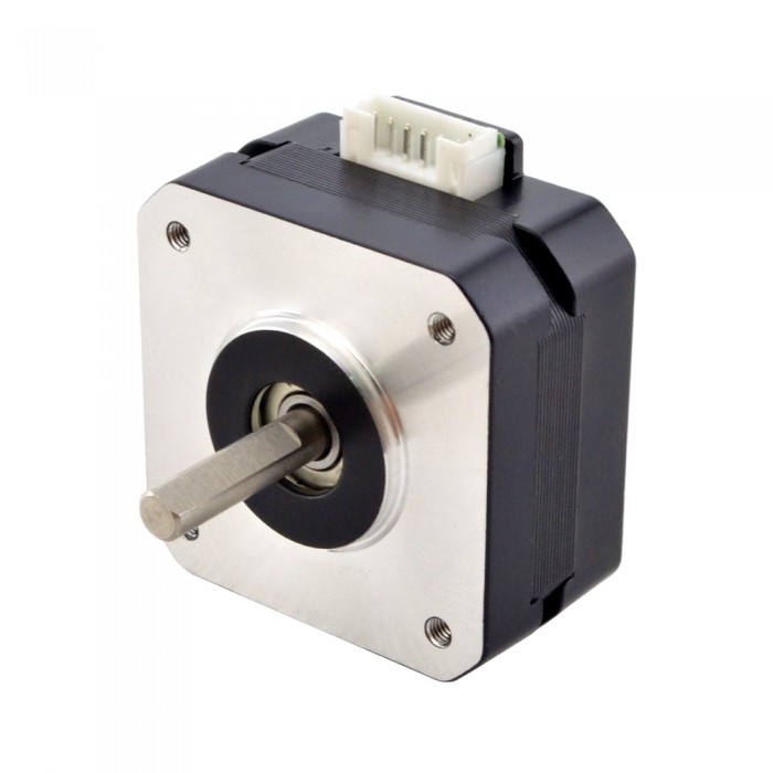 E-Serie Nema 17 Schrittmotor Bipolar 1,8 Grad 17Ncm 1A 42x42mm 4 Drähte Hybrid-Schrittmotor