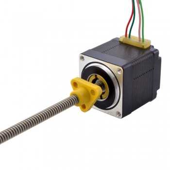 NEMA 11 External Acme Schrittmotor Linearaktuator 1.0A 1.8° 0.05Nm Schrittmotor Linearaktuator