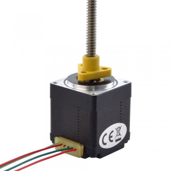 NEMA 11 External Acme Schrittmotor Linearaktuator 1.0A 1.8° 0.05Nm Schrittmotor Linearaktuator