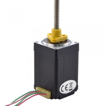 NEMA 11 External Schrittmotor Linearaktuator 1,0A 1.8° 0.12Nm 46mm Stack-Schraubensteigung 1,27mm