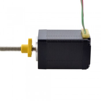 NEMA 11 External Schrittmotor Linearaktuator 1,0A 1.8° 0.12Nm 46mm Stack-Schraubensteigung 1,27mm