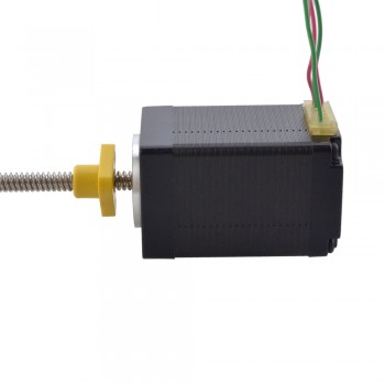 NEMA 11 External Acme Schrittmotor Linearaktuator 1.0A 1.8° 0.12Nm 46mm Stack-Schraubensteigung 2.54mm