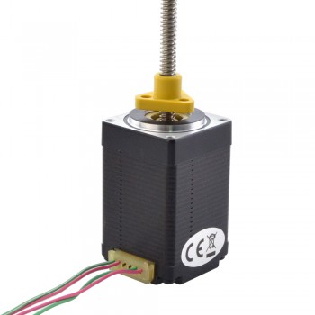 NEMA 11 External Acme Schrittmotor Linearaktuator 1.0A 1.8° 0.12Nm 46mm Stack-Schraubensteigung 2.54mm