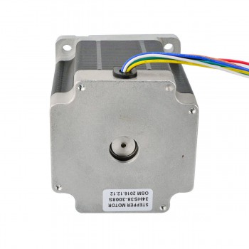 Nema 34 Schrittmotor 7,07 Nm 1.8 Grad 8 Drähte CNC 86 x 86 x 98 mm Nema34 Schrittmotor