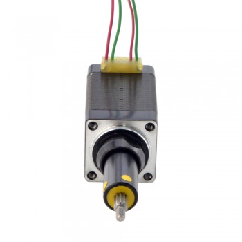 NEMA 8 Unverlierbarer Acme-Linearschrittmotor 0.5A 38.2mm Stapel Führen 2mm(0.07874