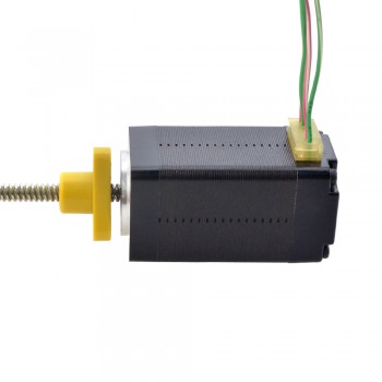 Nema 8 Externer Acme-Linearschrittmotor 1.8 Grad 0.5A 0.02Nm Schrittmotor Linearaktuator 38,2mm Stack-Schraubensteigung