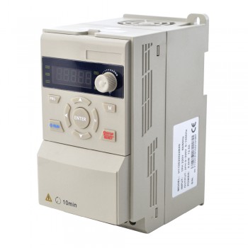 H110-Serie VFD Frequenzumrichter 3HP 2.2KW 12.5A Ein-/Dreiphasig 220V Antrieb mit Variabler Frequenz