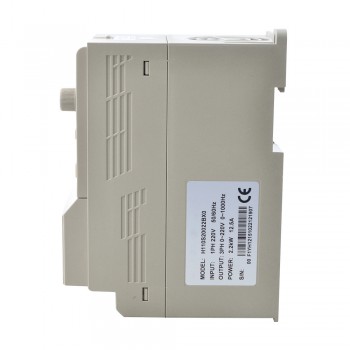 H110-Serie VFD Frequenzumrichter 3HP 2.2KW 12.5A Ein-/Dreiphasig 220V Antrieb mit Variabler Frequenz