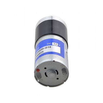 12V Kleiner DC Gebürstetergetriebemotor 0.38Kg.cm 281 U/min mit 16:1 Planetengetriebe