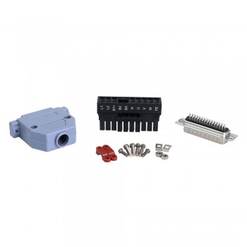 E6-Serie Kit 400W AC-Servomotor 3000rpm 1.27Nm 17-Bit Encoder IP65 mit 400W AC-Servomotortreiber