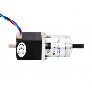 Nema 11 Bipolarer Schrittmotor mit Planetengetriebe 14:1 7Ncm 3.75V NEMA11 Planetengetriebe Schrittmotor