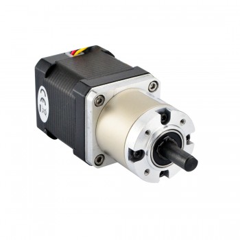 Nema 17 Getriebeschrittmotor mit 14:1 Planetengetriebe 0.131 Grad 1.68A 32Ncm 12V Getriebe Schrittmotor