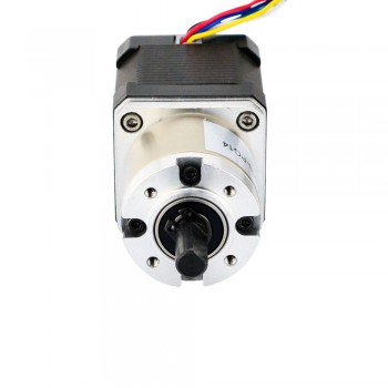 Nema 17 Getriebeschrittmotor mit 14:1 Planetengetriebe 0.131 Grad 1.68A 32Ncm 12V Getriebe Schrittmotor