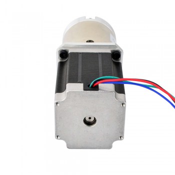 Nema 23 Getriebeschrittmotor mit 15:1 Planetengetriebe 0.42 Grad 1.89Nm 2.8A 3.2V Nema23-Getriebe