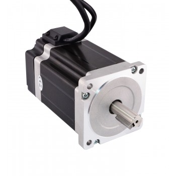 Nema 34 Closed Loop Schrittmotor mit Encoder 1000CPR 7,0 Nm 1,8 Grad Bipolar Nema34 Geschlossener Regelkreis