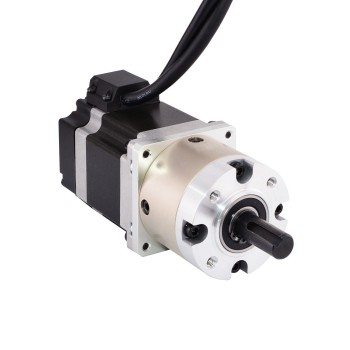 Nema 23 Closed-Loop Getriebeschrittmotor mit 15:1 Planetengetriebe 1000CPR 1.8 Grad 1.25Nm Bipolar Getriebe Schrittmotor