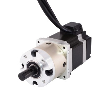 Nema 23 Closed-Loop Getriebeschrittmotor mit 15:1 Planetengetriebe 1000CPR 1.8 Grad 1.25Nm Bipolar Getriebe Schrittmotor