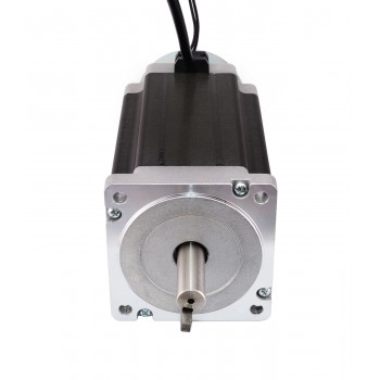 Nema 34 Schrittmotor Bipolar 13,0 Nm 1.8 Grad 5V 5A mit Bremsreibmoment 4,0 Nm