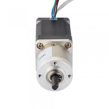 Nema 14 Closed-Loop Getriebeschrittmotor 14:1 mit Encoder 300CPR 3 Phasen 1.8 Grad 0.4Nm Bipolar Getriebe Schrittmotor