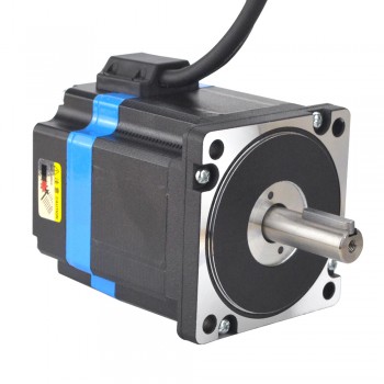 Nema 34 Closed Loop Schrittmotor mit Encoder 1000CPR 4,6 Nm 1,8 Grad 6A Bipolar 2 Phasen Geschlossener Regelkreis