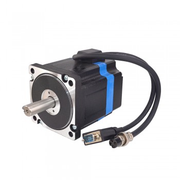 Nema 34 Closed Loop Schrittmotor mit Encoder 1000CPR 4,6 Nm 1,8 Grad 6A Bipolar 2 Phasen Geschlossener Regelkreis