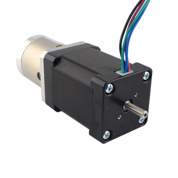 Nema 14 Getriebeschrittmotor mit 14:1 Getriebe 1.8 Grad 1.50A 4.20V 40Ncm Bipolar Getriebe Schrittmotor