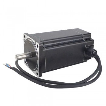 P-Serie IP65 Nema 34 Wasserdichter Schrittmotor 2 Phasen 1.8 Grad 12 Nm 6.0A Hybrid Schrittmotor 4 Drähte