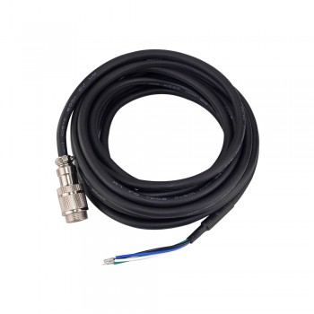 4,7 m (185 Zoll) AWG20-Motorverlängerungskabel mit GX16-Luftfahrtstecker für Nema 23- und Nema 24 Closed Loop Schrittmotor