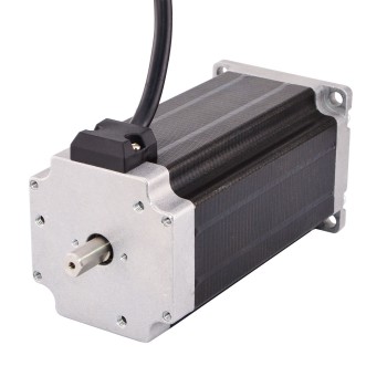 Doppelwelle Nema 23 Schrittmotor Bipolar 1.8 Grad 3Nm 4.2A 3.78V CNC Schrittmotor mit 4 Anschlüssen