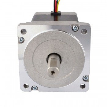 Doppelwellen Nema34 Schrittmotor Unipolar 1,8 Grad 2,2 Nm 2A 4.4V 6 Drähte CNC Schrittmotor mit 6 Anschlüsse