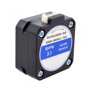 E-Serie Nema 17 Schrittmotor Bipolar 1,8 Grad 17Ncm 1A 42x42mm 4 Drähte Hybrid-Schrittmotor