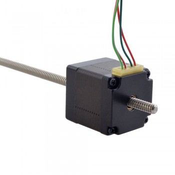 NEMA 11 Nicht-gefangener Acme Schrittmotor Linearaktuator 1A 1.8° 0.06Nm 32.2mm Stapelschraube Steigung 1.27mm