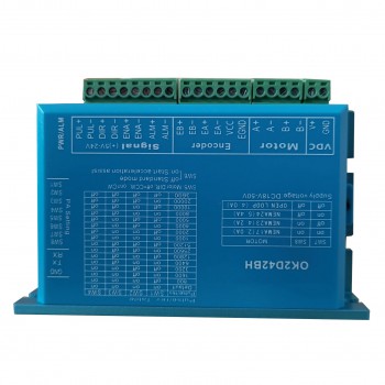 Geschlossener Kreislauf-Schritttreiber 0~5,6A 18~70VDC für Nema 17, Nema 23, Nema 24 Schrittmotor