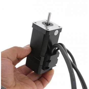 Oukeda Nema 17 Bürstenloser Closed-Loop-Servomotor mit optischem Encoder, 3-phasig, 20 Ncm, 4 V, 64 W, 3000 U/min Oukeda Nema 17 Bürstenloser Closed-Loop-Servomotor mit optischem Encoder, 3-phasig, 20 Ncm, 4 V, 64 W, 3000 U/min